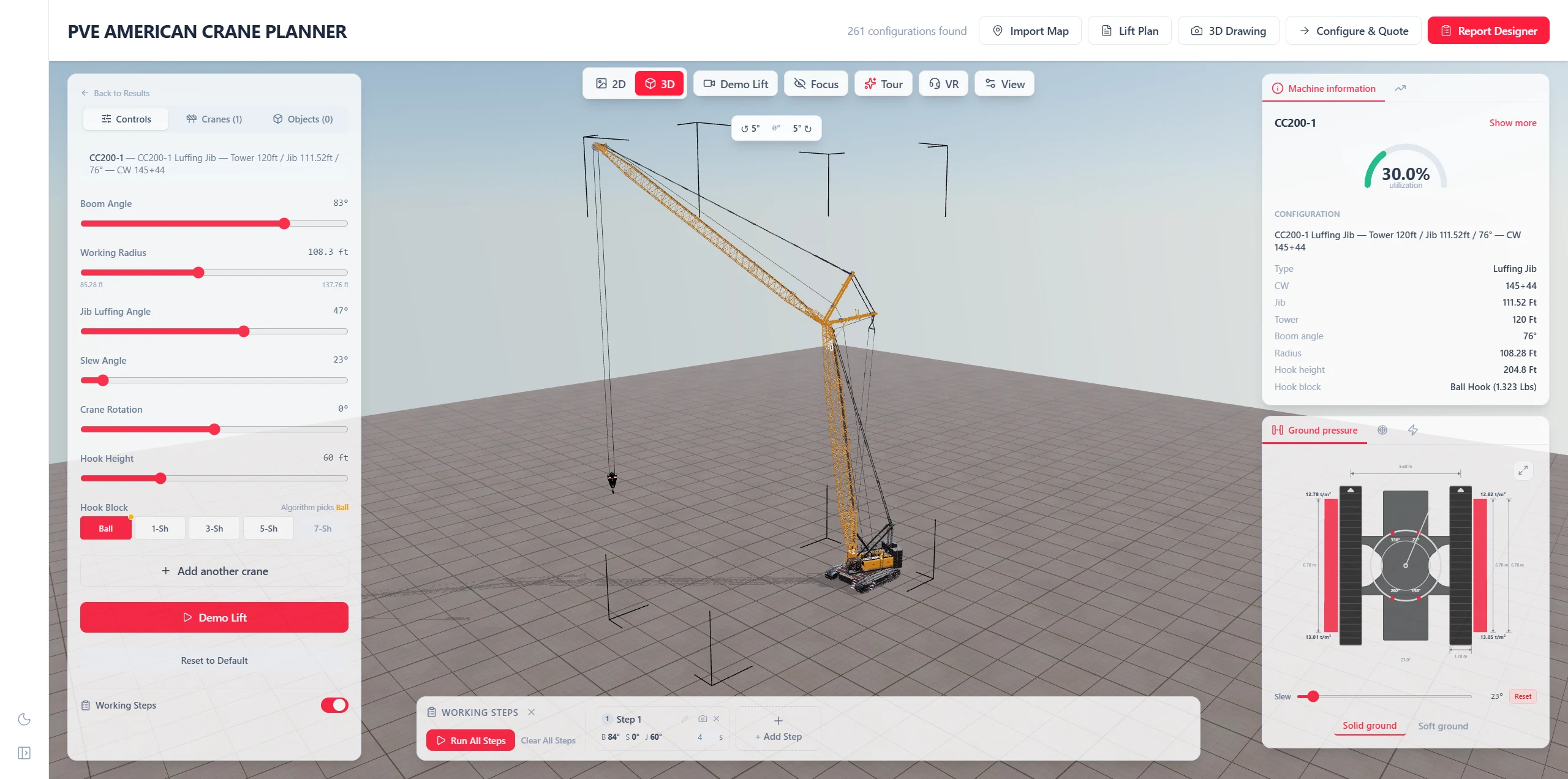PVE AMERICAN Lift Planner